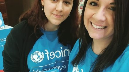 EazyCity team volunteers at UNICEF's fundraising event in Dublin